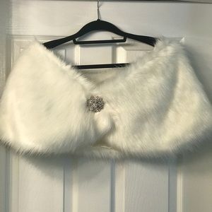 Beautiful Faux Fur Stole